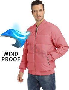 Veste bouffante décontractée coupe-vent et imperméable pour les amateurs de plein air - Product Image 3