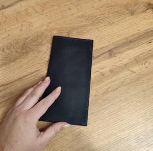 Titular de la factura Logotipo personalizado Restaurante Titular de la verificación de cuero genuino Invitado Presentador Titular de la factura 2017 - Product Image 3