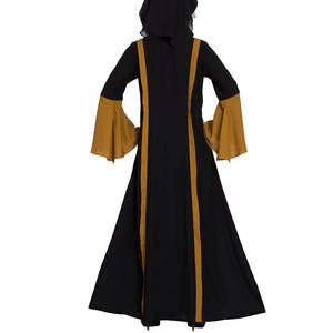 Abaya fabricant pakistanais nouvelle dernière conception Oem personnalisé Dubai Abaya Kaftan élégant Royal femmes Cool Maxi Robe arabe Abaya - Product Image 4