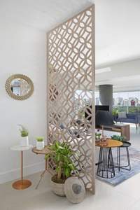 Cloison murale en bois de qualité supérieure à forte demande avec un travail complexe et un beau design pliant pour la décoration intérieure et l'utilisation de la vie privée - Product Image 4