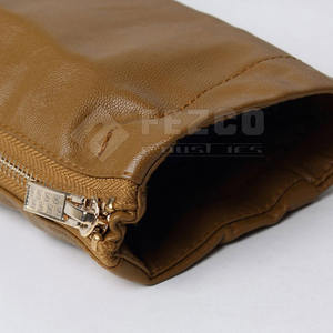 Chaqueta de Cuero para Hombre, Invierno, Cuello Alto, Logotipo Frontal, Impermeable, Transpirable, Piel de Vaca, Cómoda, MOQ Bajo, Alta Calidad - Product Image 6