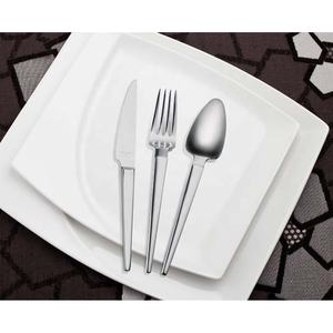 High Quality Restaurant Thick <b>Flatware</b> Wholesale Designer Handle Stainless Steel Knives and Spoon Fork Black Matt Cutlery Set - Product Image 2