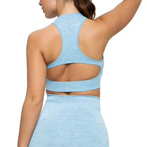 Soutien-gorge de sport sans couture respirant à maintien élevé pour femmes grandes tailles, idéal pour le yoga, la course et les séances de gym – Vente en gros - Product Image 3