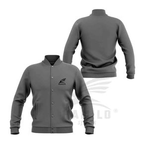 Chaqueta Bomber Vintage con Bordado Personalizado, Chaqueta de Béisbol con Bolsillos para Hombre, Chaqueta Varsity de Talla Grande - Product Image 1