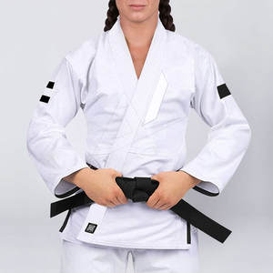 Jiu jitsu kimono niños y adultos Karate tela de algodón transpirable Judo traje para competición y entrenamiento Taekwondo Karate traje - Product Image 3