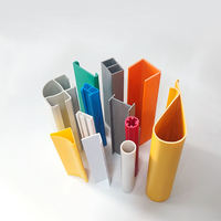 Profils d'extrusion en PVC, PC, PE de haute qualité, minimalistes et modernes pour fenêtres et portes, avec taille et couleur personnalisables