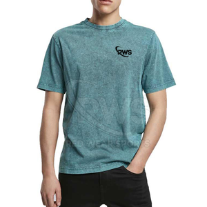 เสื้อยืดลายกรดซักได้ไซส์ใหญ่พิเศษเสื้อยืดแนวสตรีทสวยงามชุดลำลองเปิดไหล่ในฤดูร้อน - Product Image 1