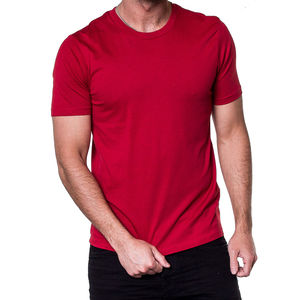 T-shirt pour homme en gros, nouveau design, t-shirts pour homme, t-shirt en coton biologique pour homme avec tissu écologique durable - Product Image 3