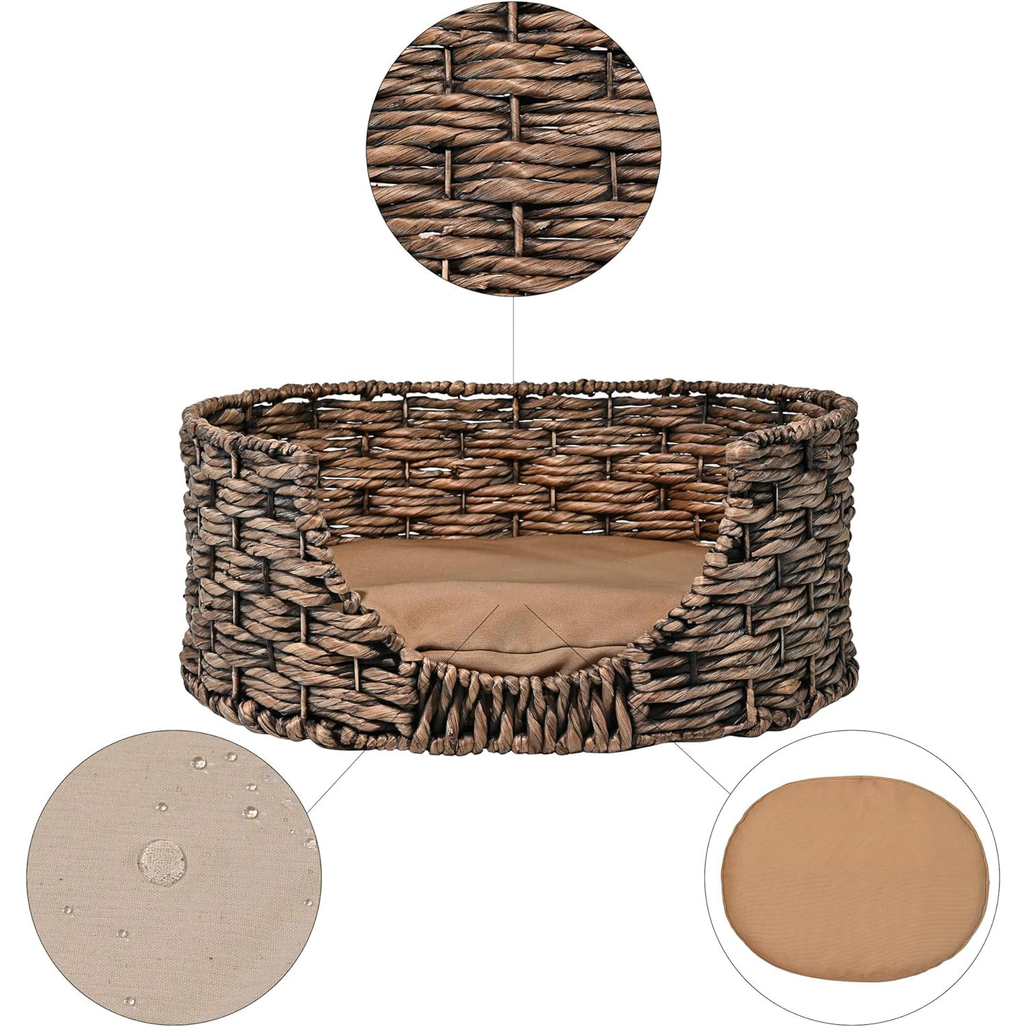 สีน้ำตาล