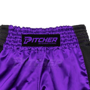 Pantalones Cortos de Muay Thai para Entrenamiento Diario, Cómodos y Ajustables para Hombres, para Entrenamiento, Combate y Artes Marciales - Product Image 4