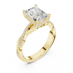 10K Natural <b>Garnet</b> <b>Ring</b> for Party Wear - Product Image 6