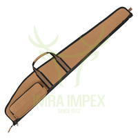 Imra Impex 52 Inch Tas Senjata Kulit dengan Lapisan Katun Tebal, Kanvas Ranch Tahan Air, Interior Berlapis, Penyimpanan Luas, Keamanan Terjamin