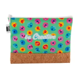 <b>Toiletry</b> Bag Eco-Friendly CreaBeauty Cork M RPET Travel Gadget - Product Image 1