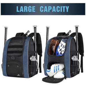 กระเป๋าเป้สะพายหลังอุปกรณ์เบสบอลใหม่กระเป๋าเก็บเบสบอล - Product Image 2