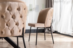 Modern Extendable <b>Wood</b> Dining <b>Set</b> for Home Hotel Villa Apartment <b>Kitchen</b> & Living Room Furniture by NETRA FURNITURE - Product Image 4