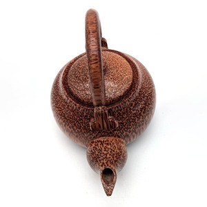 Drinkware accessories natural coco wooden <b>teapots</b> best tea pot coconut wood <b>teapot</b> factory cheapest price - Product Image 4
