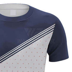 Camiseta de Sublimación para Hombre con Cuello Redondo, Camiseta de Sublimación con Diseño DE SU Propio Logotipo - Product Image 4