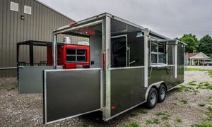 Remorque de cuisine mobile originale entièrement équipée pour les collations Expédition rapide et fiable pour le chariot de nourriture de rue - Product Image 3