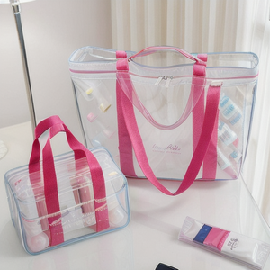 Bolsos de mano a rayas con estampado de lona de algodón suave a la moda, asas de cordón elegantes, diseños de logotipo personalizados hechos en la India, se pueden personalizar - Product Image 1