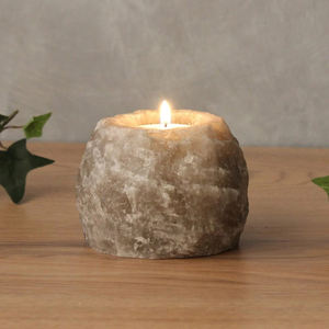 Best Supplier's Premium Quality Himalayan <b>Pink</b> Salt <b>Candle</b> Holder Price for Natural Crafts - Product Image 3