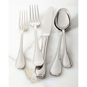 High Quality Gold Plated <b>Spoon</b> <b>Fork</b> <b>Set</b> with New Unique Design Luxury Stainless Steel Flatware for Wedding - Product Image 2