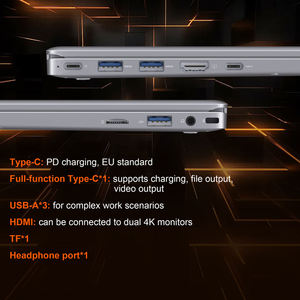 Portátil Económico de 14 Pulgadas con Windows 10, Intel, Pantalla de 144Hz con Relación de Aspecto 16:10, Almacenamiento SSD+HDD - Product Image 4