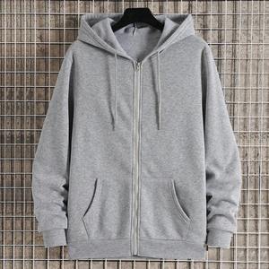 2025 hommes classique décontracté fermeture éclair vestes manteaux Hip Hop Streetwear polaire Zip sweats à capuche course sport hiver imprimé en gros - Product Image 2