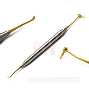 Dentaire Composite CIG 6 Pouces Or Titane Instrument Restauration Remplissage Outils Dentaires Ensemble Dentaire Instruments Chirurgicaux CE - Product Image 4