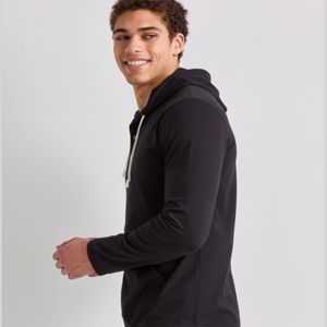 เสื้อฮู้ดผู้ชายจาก Henley เสื้อฮู้ดผ้าคอตตอนเนื้อนุ่มและระบายอากาศได้ดีทำจากโพลีเอสเตอร์100% สำหรับสวมใส่ทุกวันสำหรับฤดูหนาว - Product Image 6