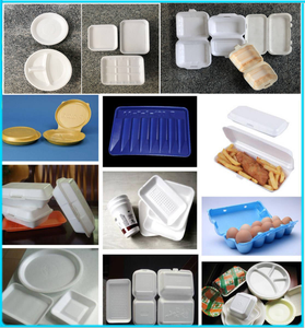 PS EPS <b>Polystyrene</b> Disposable Fast Lunch Box Thermocol Plate Foam Dish Bowl <b>Egg</b> Tray Take Away Food Container Making Machine - Product Image 6