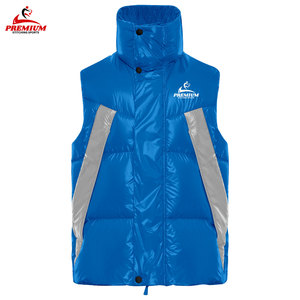 เสื้อกั๊กกันน้ำสำหรับผู้ชายและผู้หญิงเสื้อแขนกุดหลากสีเสื้อแขนกุดน้ำหนักเบา - Product Image 1