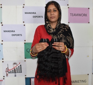 Extensiones de cabello humano de estilo ondulado alineado con cutícula de templo vietnamita virgen Natural 100% sin procesamiento químico paquete indio a granel - Product Image 4