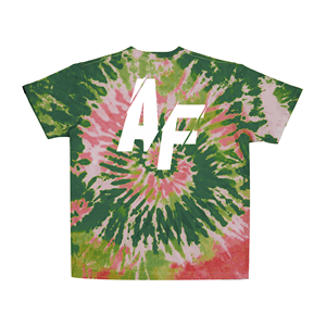 Camiseta recortada Unisex Tie Dye Acid Wash de alta calidad 100% algodón verano Streetwear manga corta de gran tamaño para hombres - Product Image 2