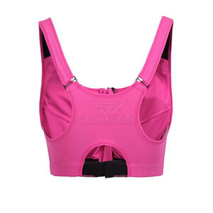 Soutien-gorge de sport respirant pour femme de haute qualité avec un maintien élevé et une séchage rapide pour une utilisation en extérieur Logo avant en vente - Product Image 2