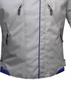 Blouson de moto pour homme en toile textile style vintage à capuche col montant 100% coton blouson de course pour motard - Product Image 5