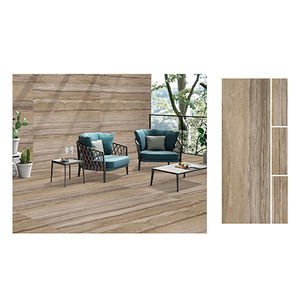 Carreaux d'intérieur en céramique brillante 60x120 Porcelaine polie émaillée intégrale pour carreaux de mur et de sol en marbre d'appartement - Product Image 1