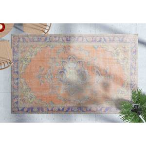 Alfombra Estampada Morada, Diseño Oriental, Antideslizante, Patrón de Medallón, Salón, Regalo, Alfombra Delgada No Tejida - Product Image 2