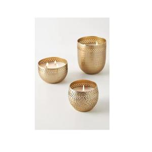 High Quality Metal <b>Candle</b> Jar Made Of Stainless steel can be customise in color and size Perfect for Home Gathering - Product Image 4