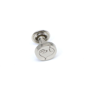 Remache Metálico Personalizado con Logotipo, Accesorios Metálicos de Alta Personalización con Símbolo y Decoración de Moda - Product Image 1