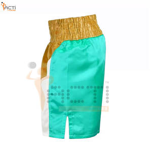 Whole Sale Rate Good Quality Boxing Shorts Factory Wholesale Plain <b>Stretchy</b> Fight Mma Boxing Shorts - Product Image 3