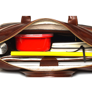 Best <b>Leather</b> Material Made <b>Leather</b> Laptop <b>Bag</b> in Plain Color Latest Design Multi functional Outdoor Use <b>Leather</b> <b>Bags</b> - Product Image 6