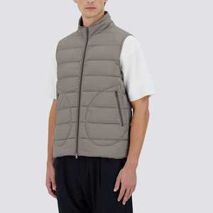 Chaquetas ligeras personalizadas, chaleco cortavientos cálido, chaleco de alta calidad, chaleco reversible de lujo para hombre - Product Image 6