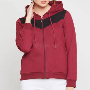 Sudaderas con Capucha de Punto Sólido para Mujer, Más Vendidas, para Invierno, Casuales, con Logotipo Frontal, de Poliéster/Algodón, Transpirables y Ecológicas - Product Image 1