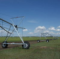 Système d'Irrigation à Pivot Central Métallique le Plus Vendu en 2026, Machine Utilisée dans les Grandes Fermes de Luzerne, Composants Essentiels de Moteur de Palier IoT