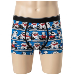 Calzoncillos para Hombre de Algodón y Elastano, Transpirables, Suaves, Elásticos, de Punto, para Uso Diario, Ajuste Cómodo, Ropa Esencial - Product Image 1