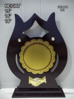 Plaque de certificat en bois pliable noire personnalisée, plaque dorée, récompense, plaques en bois vierges, boîte pour cadeaux de salon professionnel