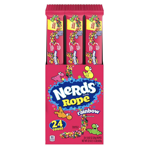 Cuerdas de Goma Suave Arcoíris Nerds Rope al por Mayor, Caramelos Masticables, Cuerdas de Caramelo Nerds, Dulces a Granel, Paquete de 24 Unidades - Product Image 4