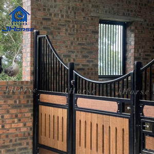 JHorse 맞춤형 하이 퀄리티 유럽 말 안정적인 말 스톨 대나무 앞 스윙 도어 - Product Image 5