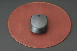 Steampunk Style Leather <b>Mouse</b> Pad Vintage Brown Desk <b>Mat</b> Retro Office Decor Genuine Cowhide Desktop Pad Pro LMPD-0036 - Product Image 6