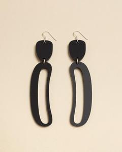 On-Trend New Multilayer Pearl Color <b>Resin</b> Hoop <b>Earrings</b> for Women Popular Party Jewelry Accessory - Product Image 1